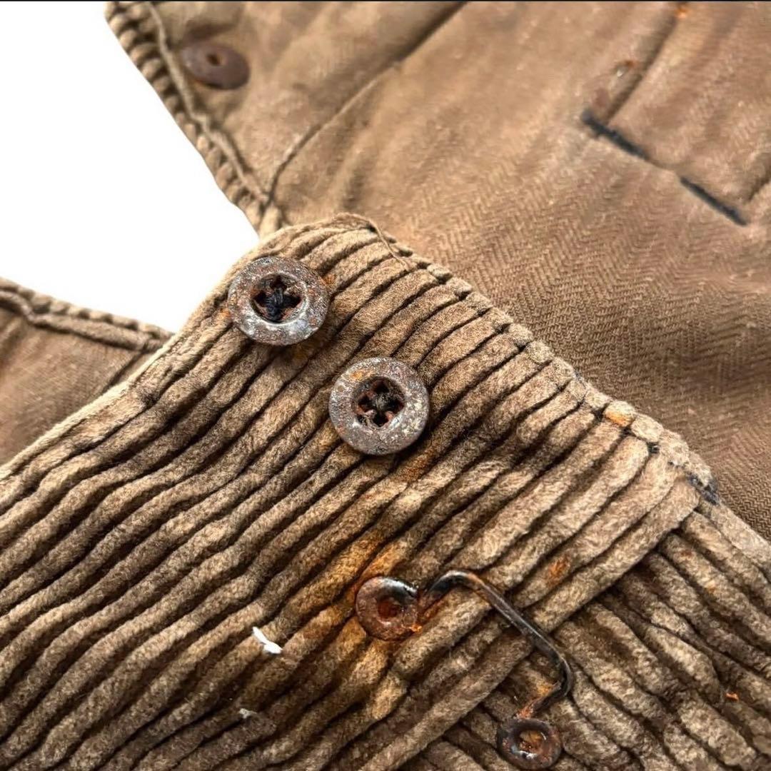 50s ヴィンテージ フレンチ コーデュロイパンツ ユーロ ビンテージ 古着