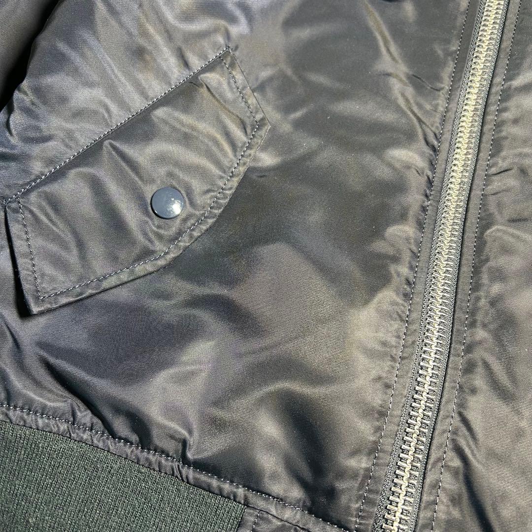 90s alpha industries ma-1 フライトジャケット　ネイビー