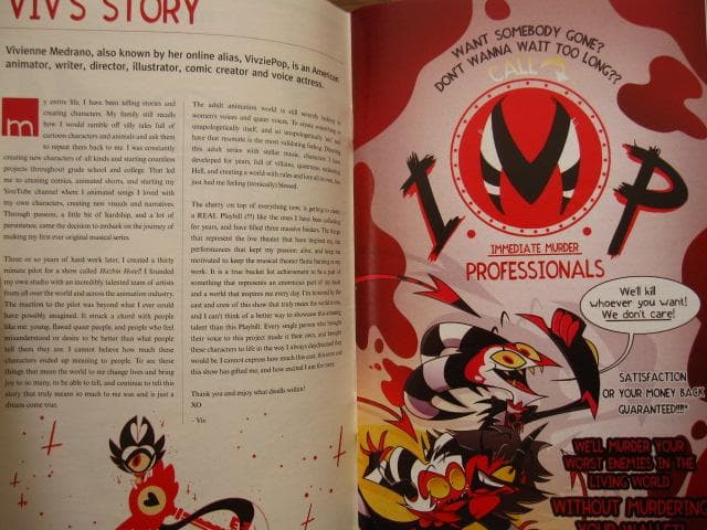 洋書 Hazbin Hotel Official PLAYBILL Season