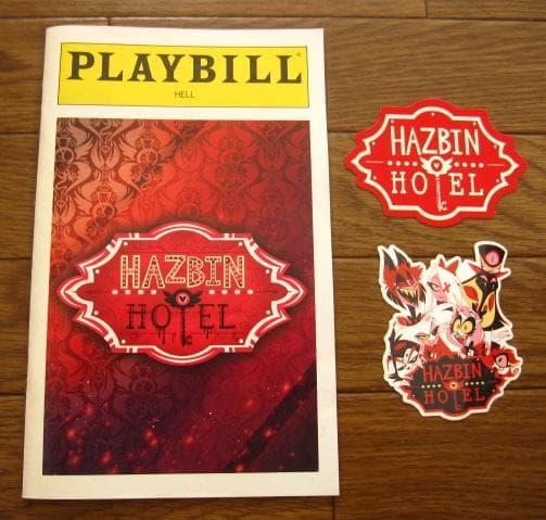 洋書 Hazbin Hotel Official PLAYBILL Season
