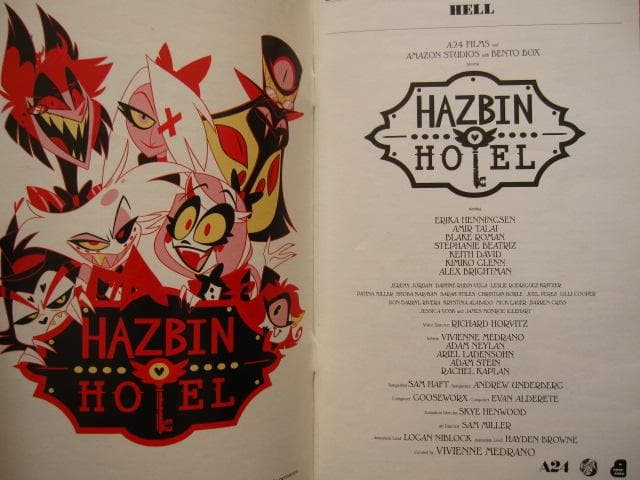 洋書 Hazbin Hotel Official PLAYBILL Season