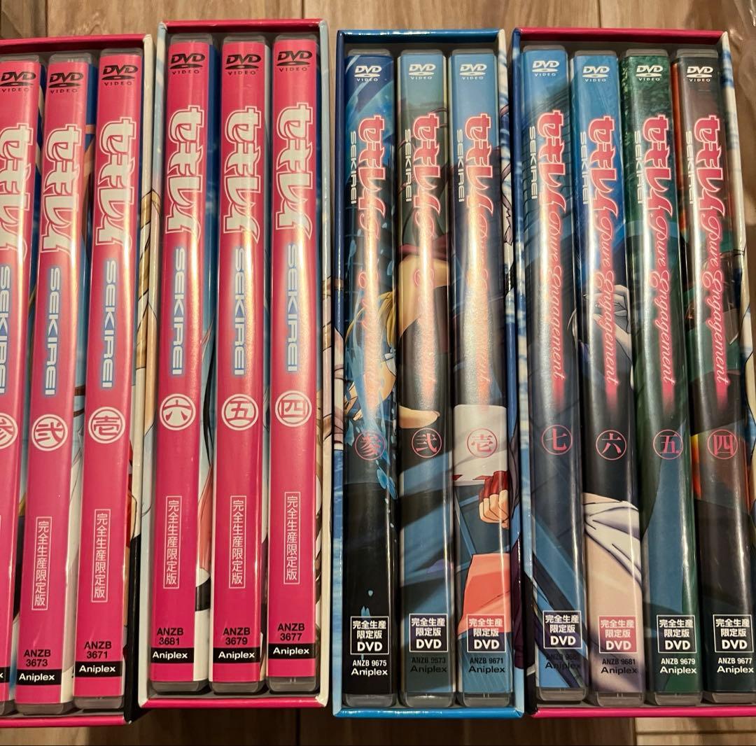 【DVD】セキレイ第1期　全6巻＋セキレイPure Engagement 第2期