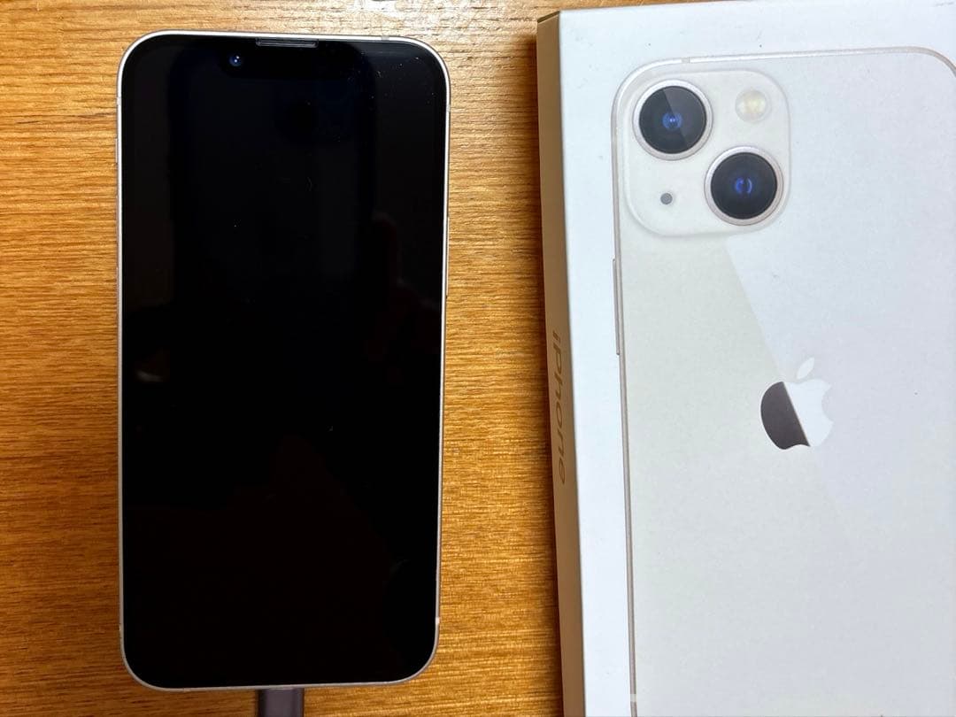 【美品】iPhone13mini 128GB 修理歴なし スターライト