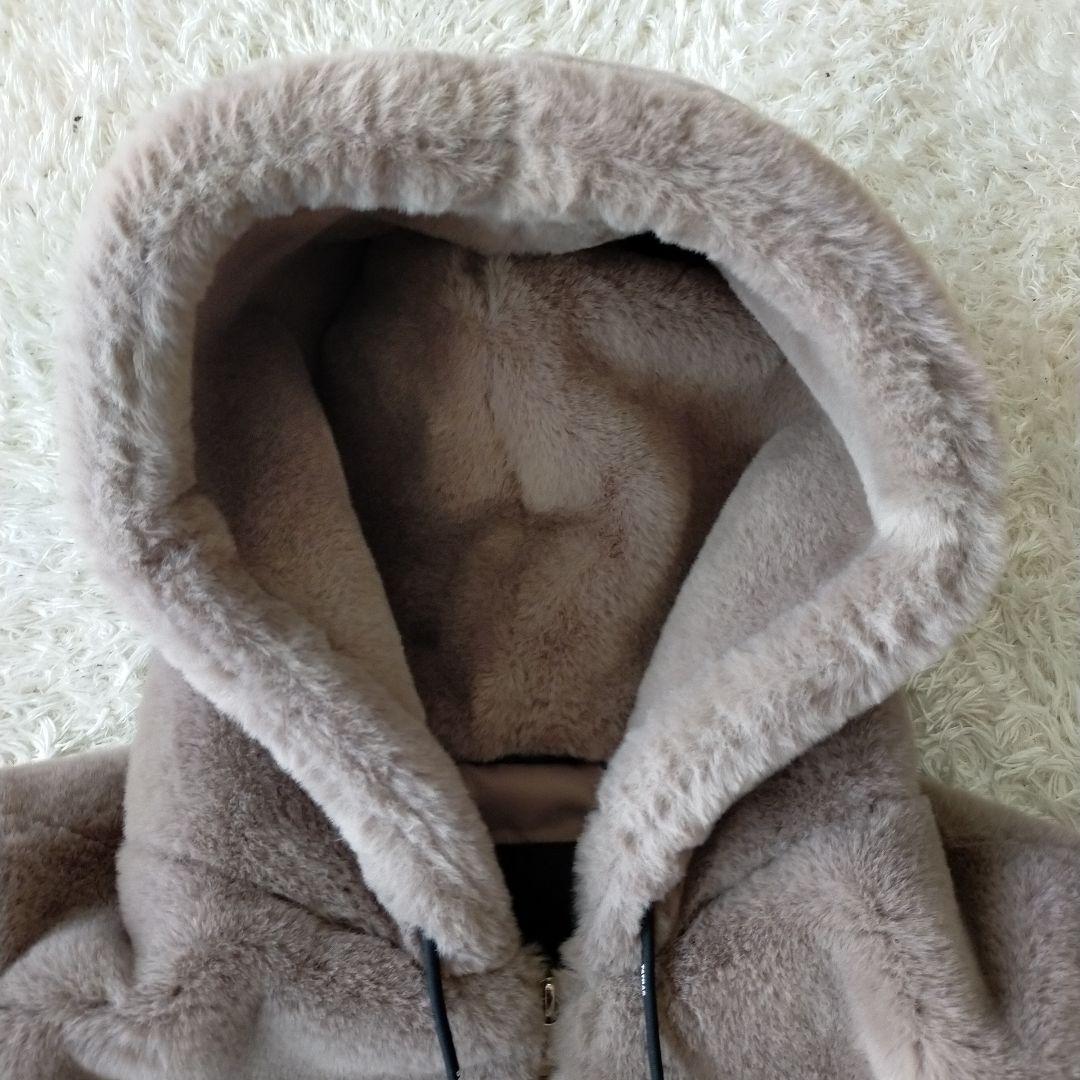 直営店限定 TATRAS 23AW ORJAN ロゴ刺繍 エコファーブルゾン