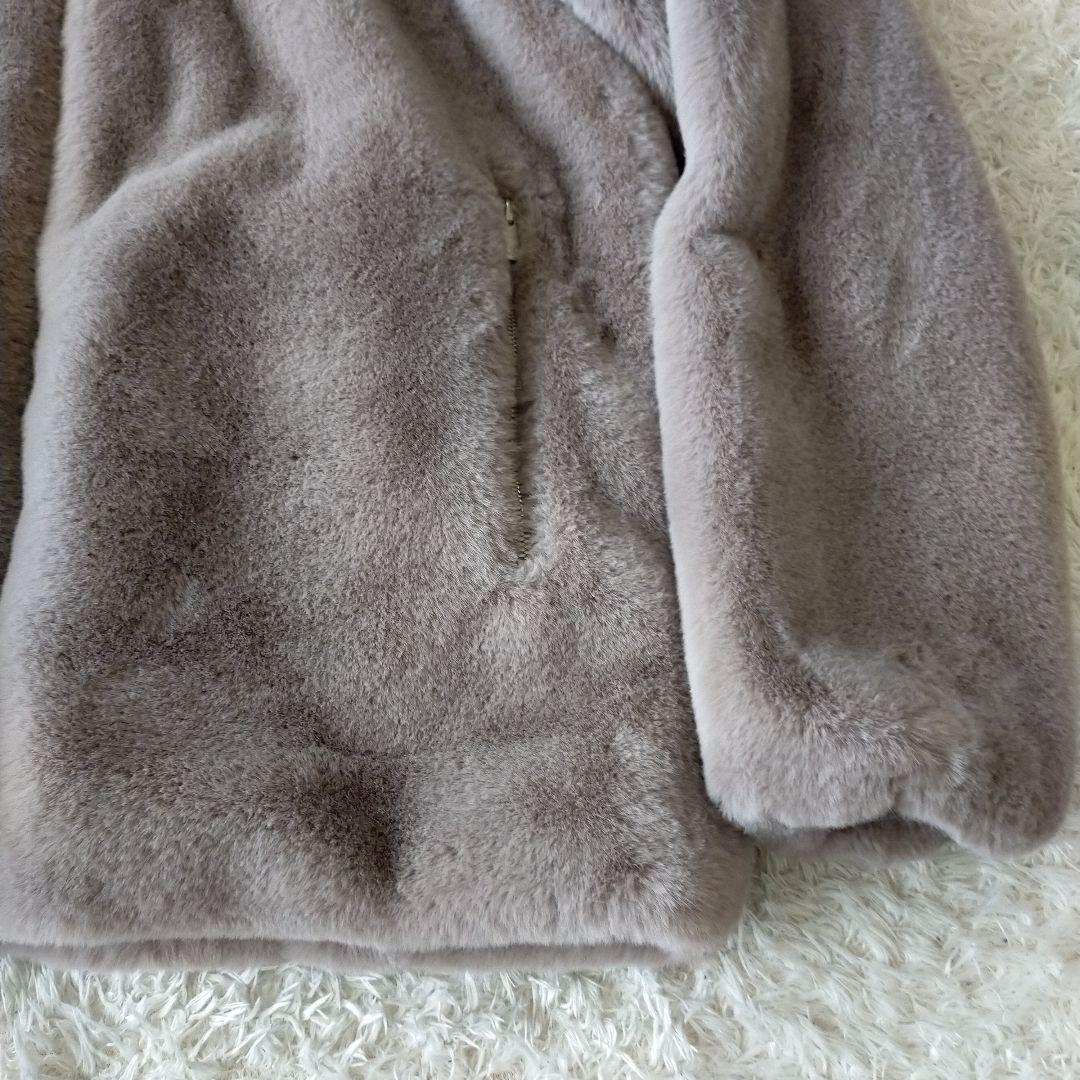 直営店限定 TATRAS 23AW ORJAN ロゴ刺繍 エコファーブルゾン