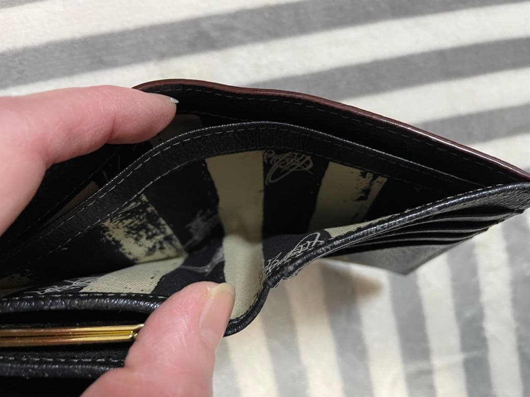 ⭐︎美品⭐︎Vivienne Westwood ブラック三つ折り財布