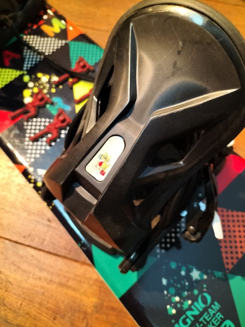 IGNIO GRV-TEAM ジュニア スノーボードセット120 ビンディング付