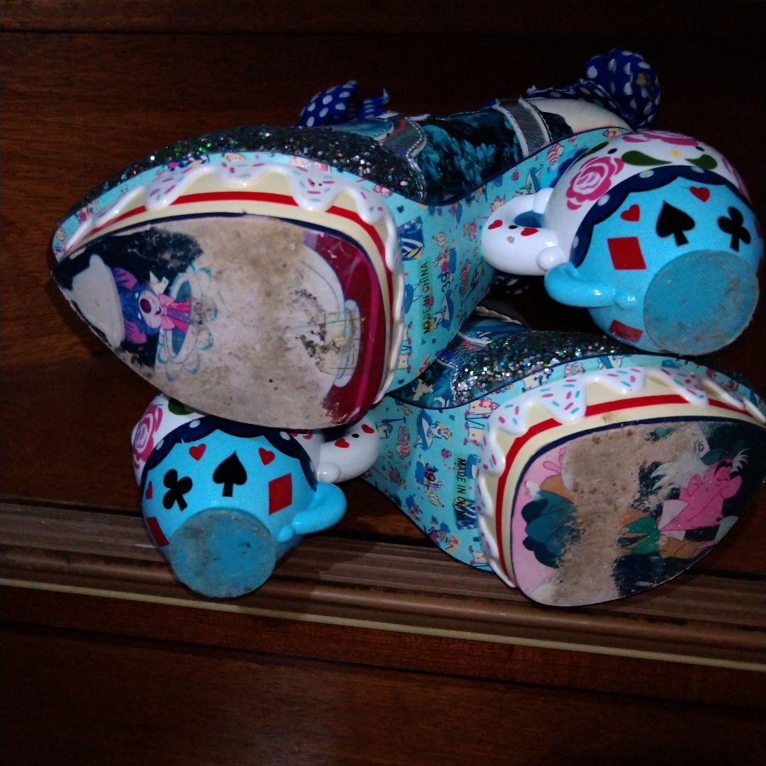 イレギュラーチョイス激レアカラフルリボン付きブーツサイズ39