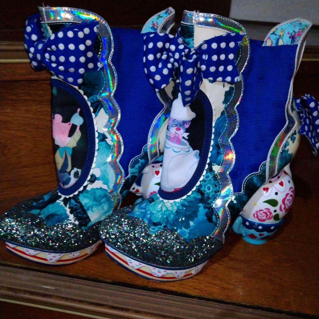 イレギュラーチョイス激レアカラフルリボン付きブーツサイズ39