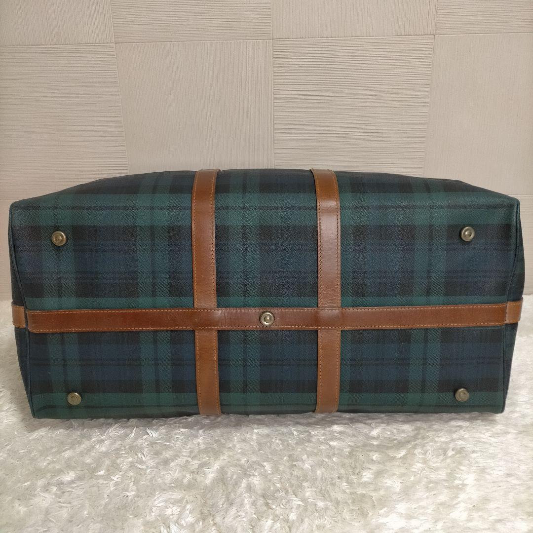 けん希少ポロラルフローレン ボストンバッグ　2way PVC レザー大容量