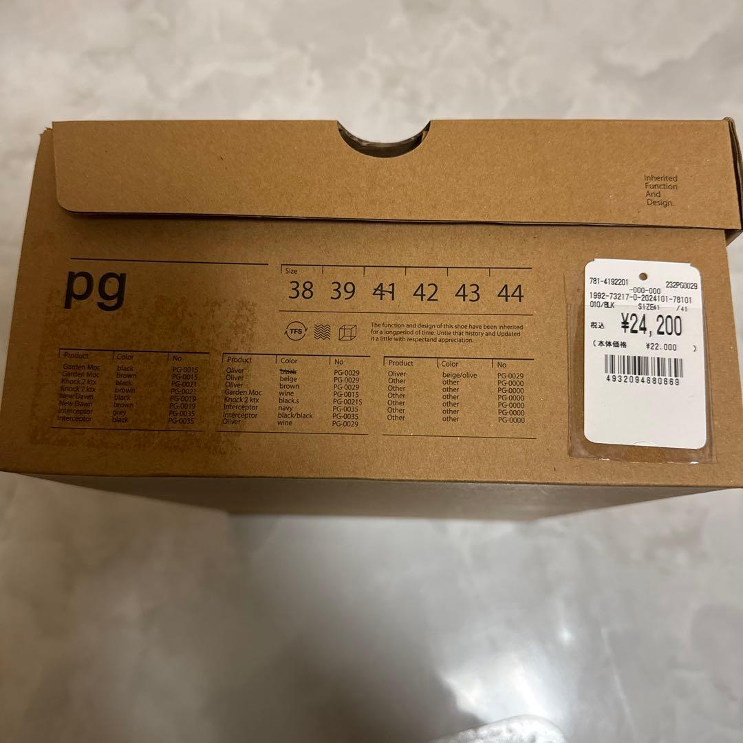 PG ピージー オリバー OLIVER 41 ブラック