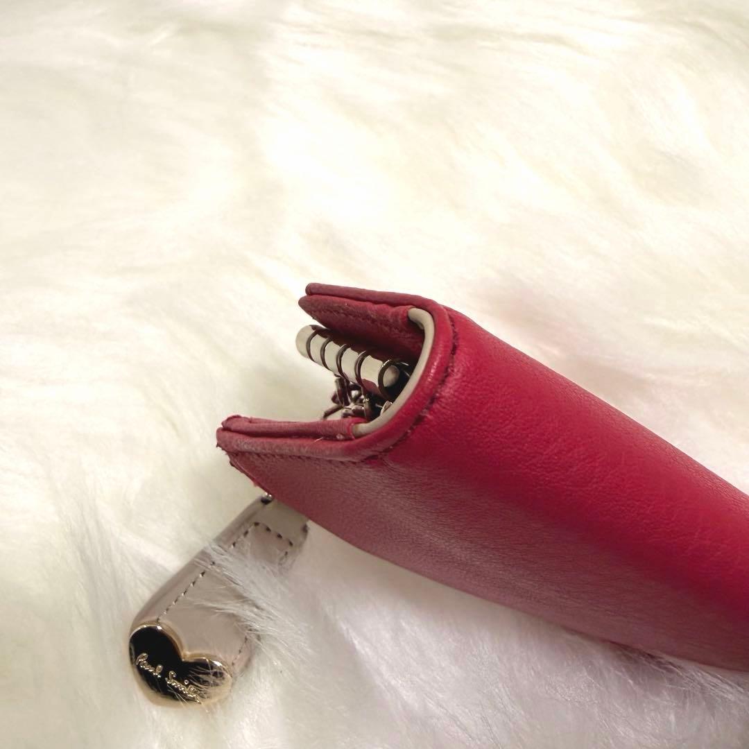 【新品未使用】ポールスミス キーケース 4連 ケース付き ハートプル