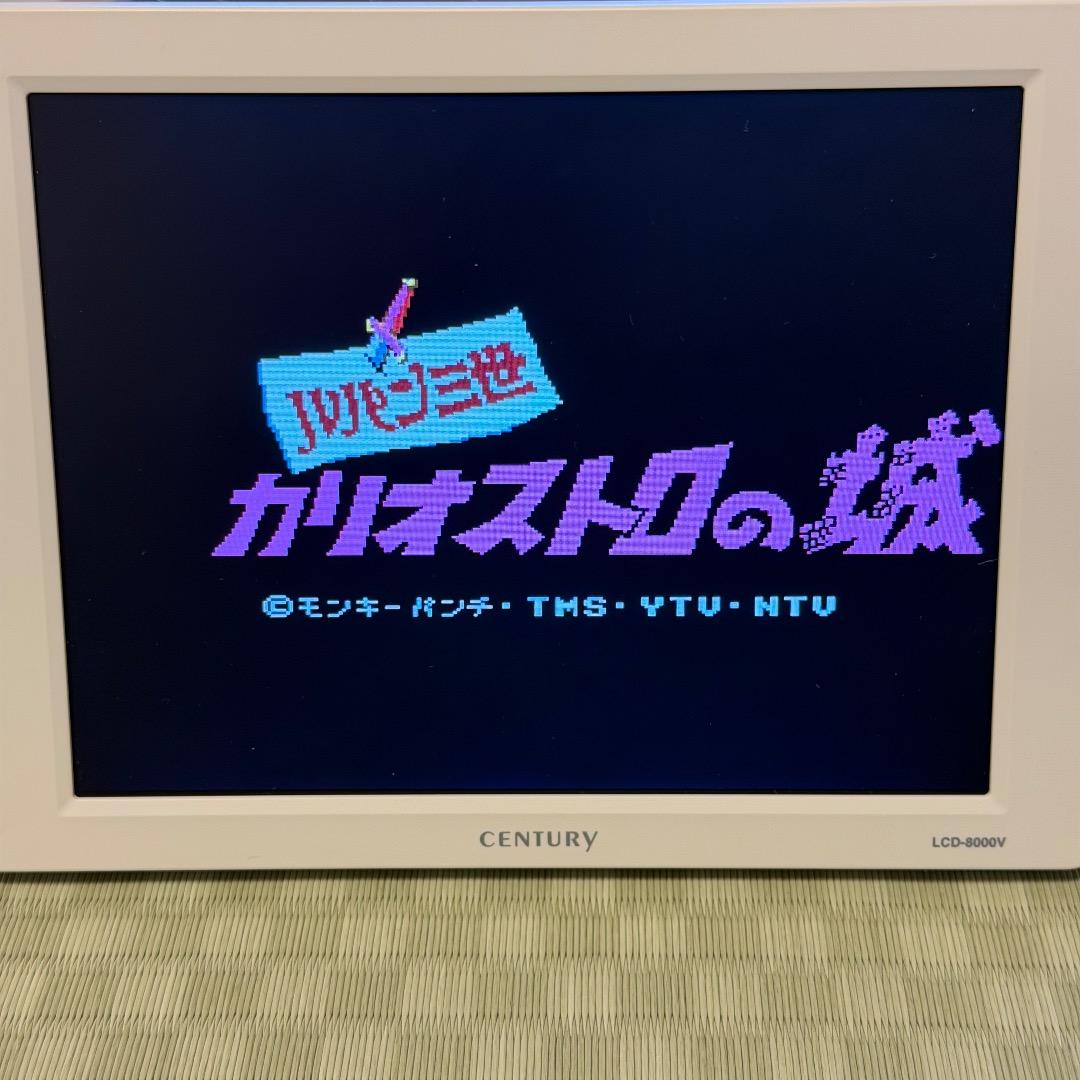 MSX2 ルパン三世 カリオストロの城 起動確認済