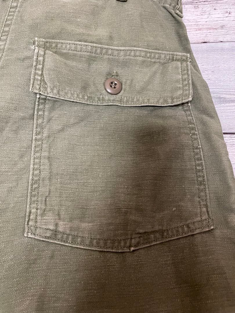 60s 米軍 OG107 ベイカーパンツ ヴィンテージ DSA100-3310