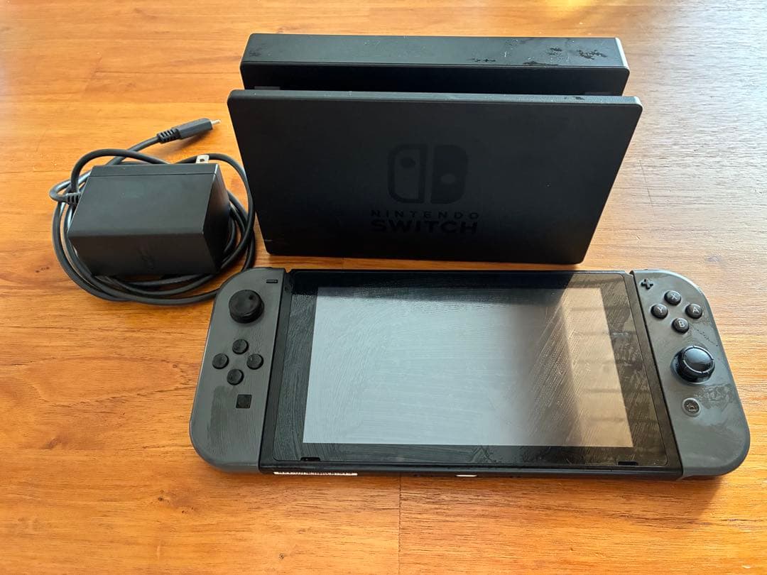 Nintendo Switch 本体 ブラック ※joycon動作不良あり