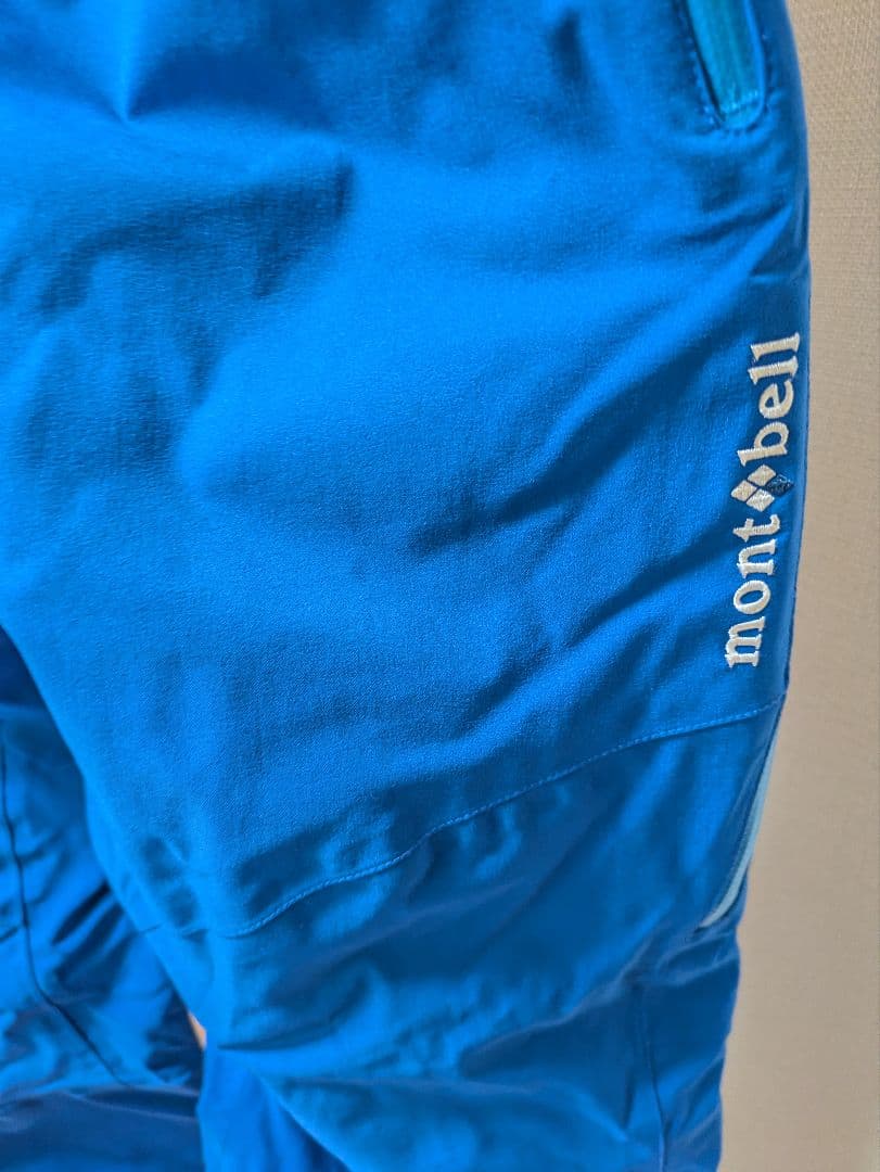 モンベル montbell スキーウェア Lサイズ 青