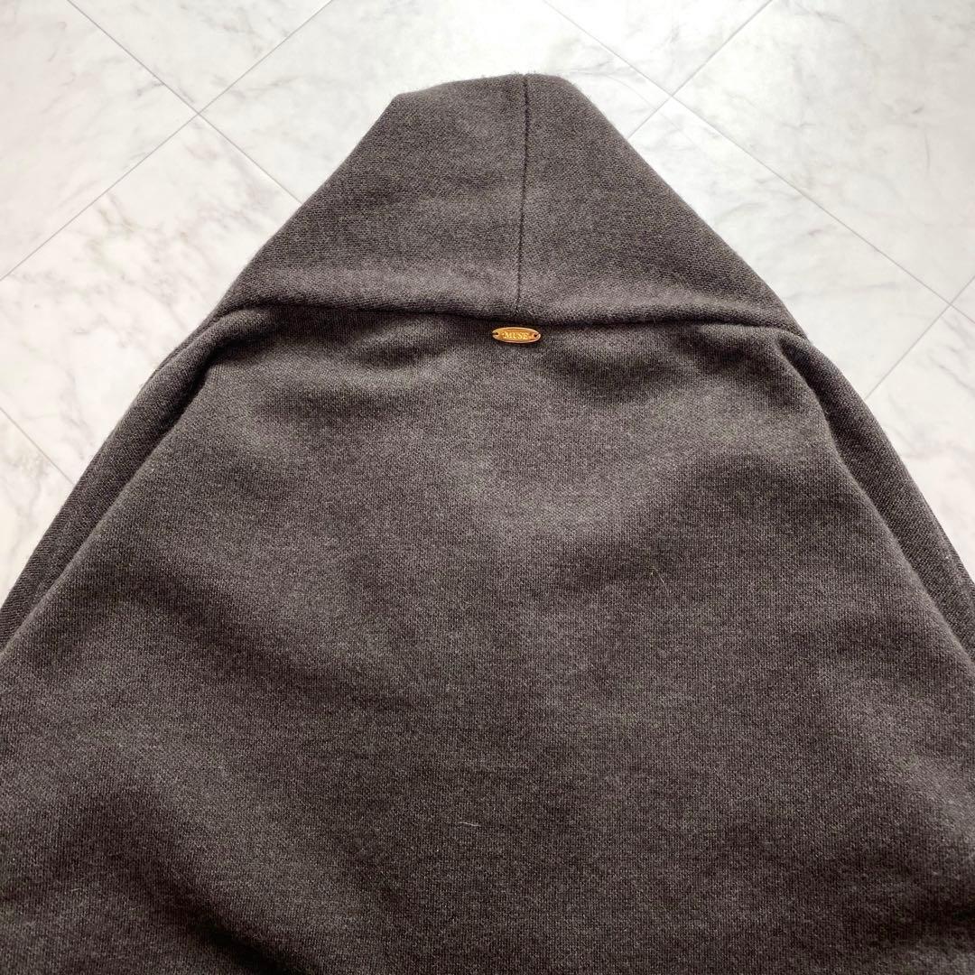 美品✨MUSE ドゥーズィエムクラス　スムースニットガウンコート　ブラウン