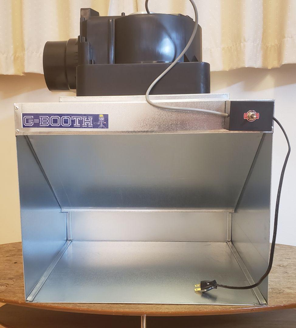 専用出品G-Booth M02(plus)　研磨塗装ブース　風量550ｍ3/ｈ