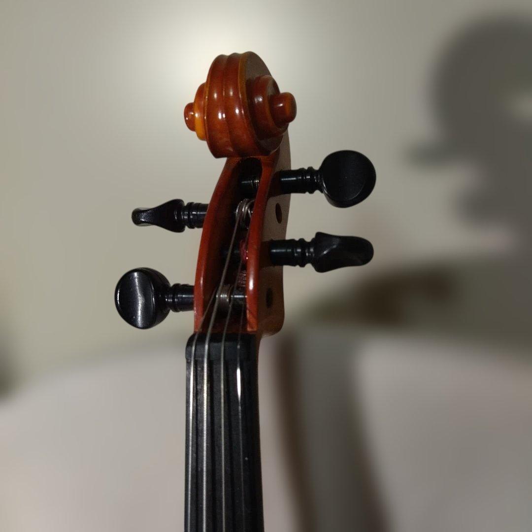 ♥3才前後の子供用♥スズキバイオリン1/16♥品番220♥弓、ケ―ス、松脂付き