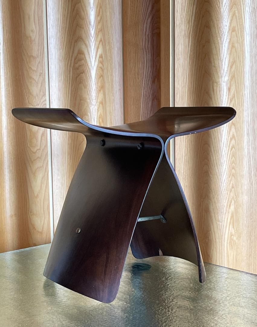 ヴィンテージ バタフライスツール 天童木工 柳宗理