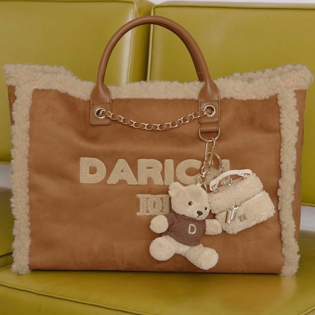 Darich ノベルティ サガラロゴフェイクムートンバッグ