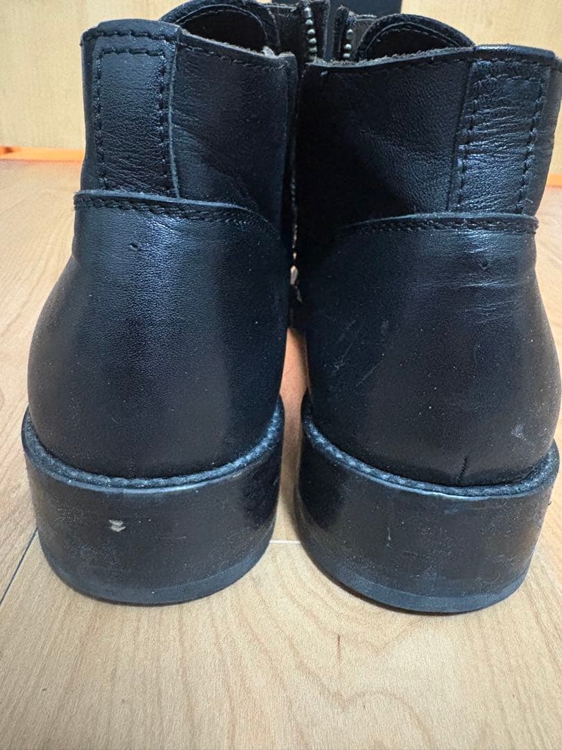 パドローネ(STUDIOUS限定)サイドジップブーツ ブラック 41サイズ