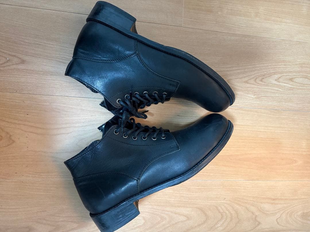 パドローネ(STUDIOUS限定)サイドジップブーツ ブラック 41サイズ