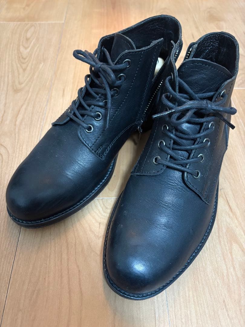 パドローネ(STUDIOUS限定)サイドジップブーツ ブラック 41サイズ