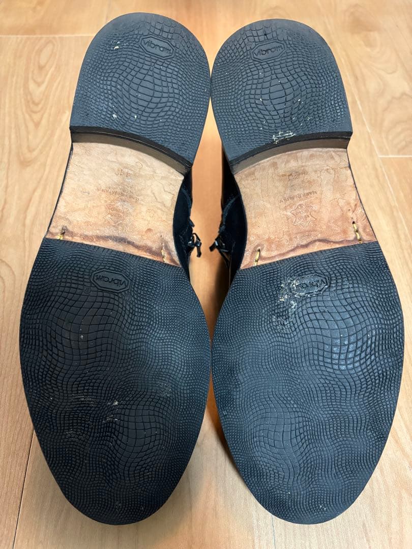 パドローネ(STUDIOUS限定)サイドジップブーツ ブラック 41サイズ