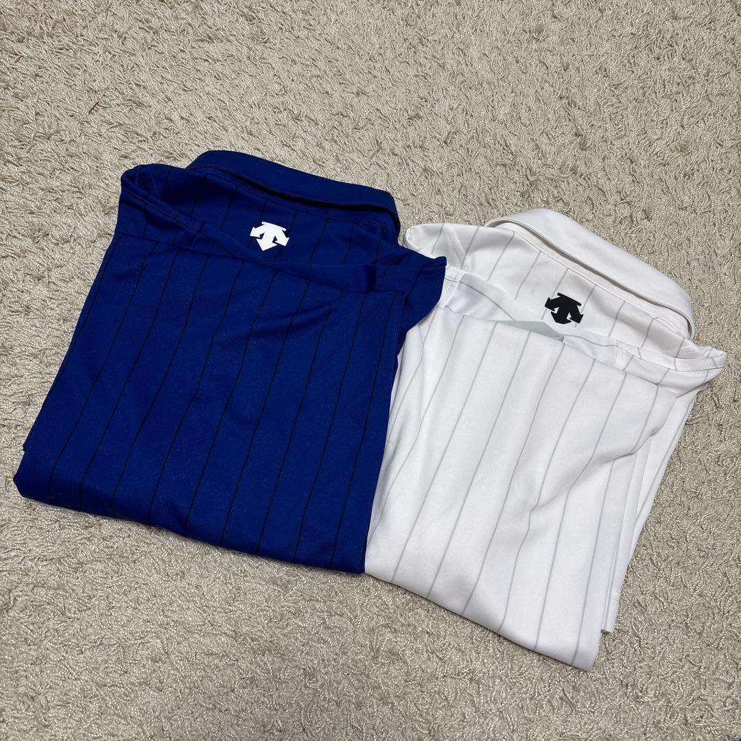 【美品】SRIXON by DESCENTE 半袖ポロシャツ 2枚セット LL