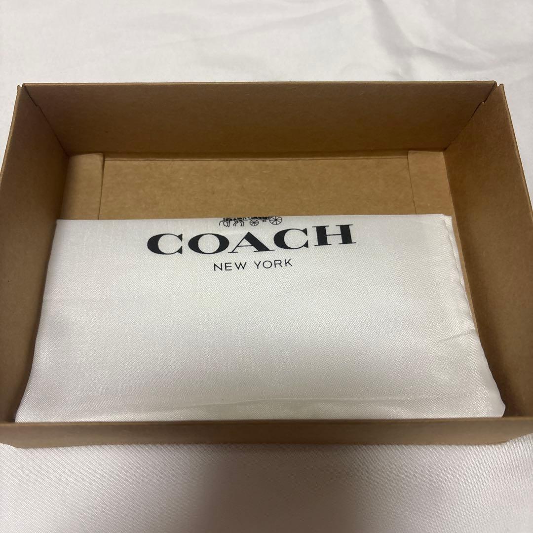COACH コーチ 2つ折り 財布 ピンク