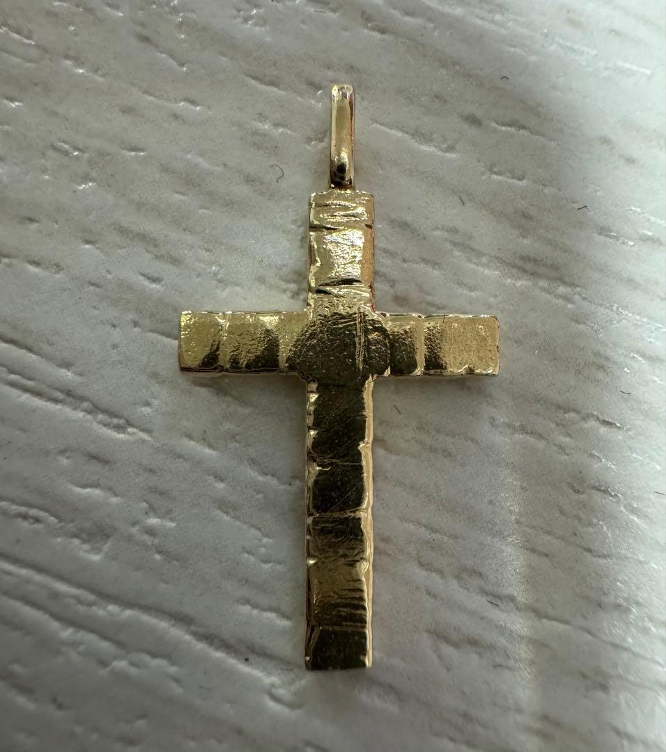 18金 クロスペンダントトップ k18 レディース メンズ ギフト 新品未使用