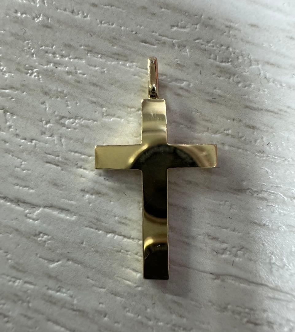 18金 クロスペンダントトップ k18 レディース メンズ ギフト 新品未使用