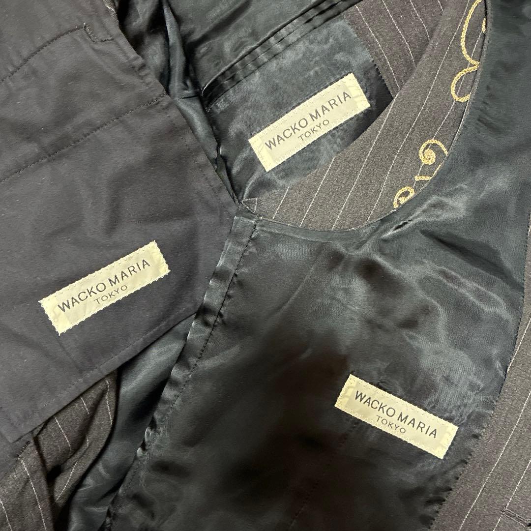 WACKO MARIA 2009AW 3Pストライプスーツ