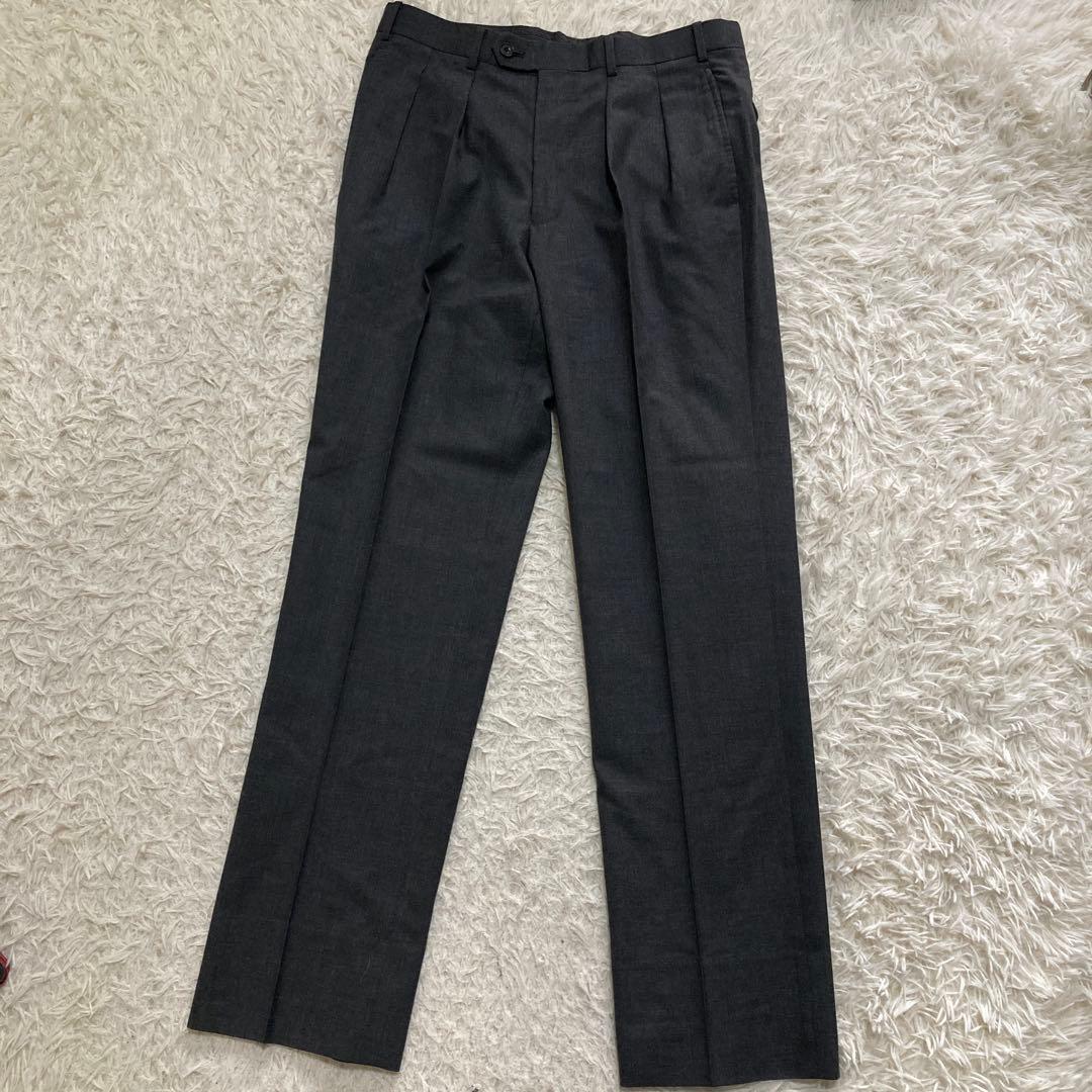 バーバリー セットアップ スーツ L ノバチェック ビジネス ブラック