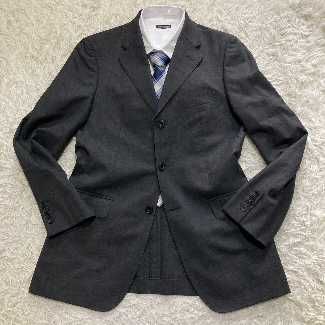 バーバリー セットアップ スーツ L ノバチェック ビジネス ブラック