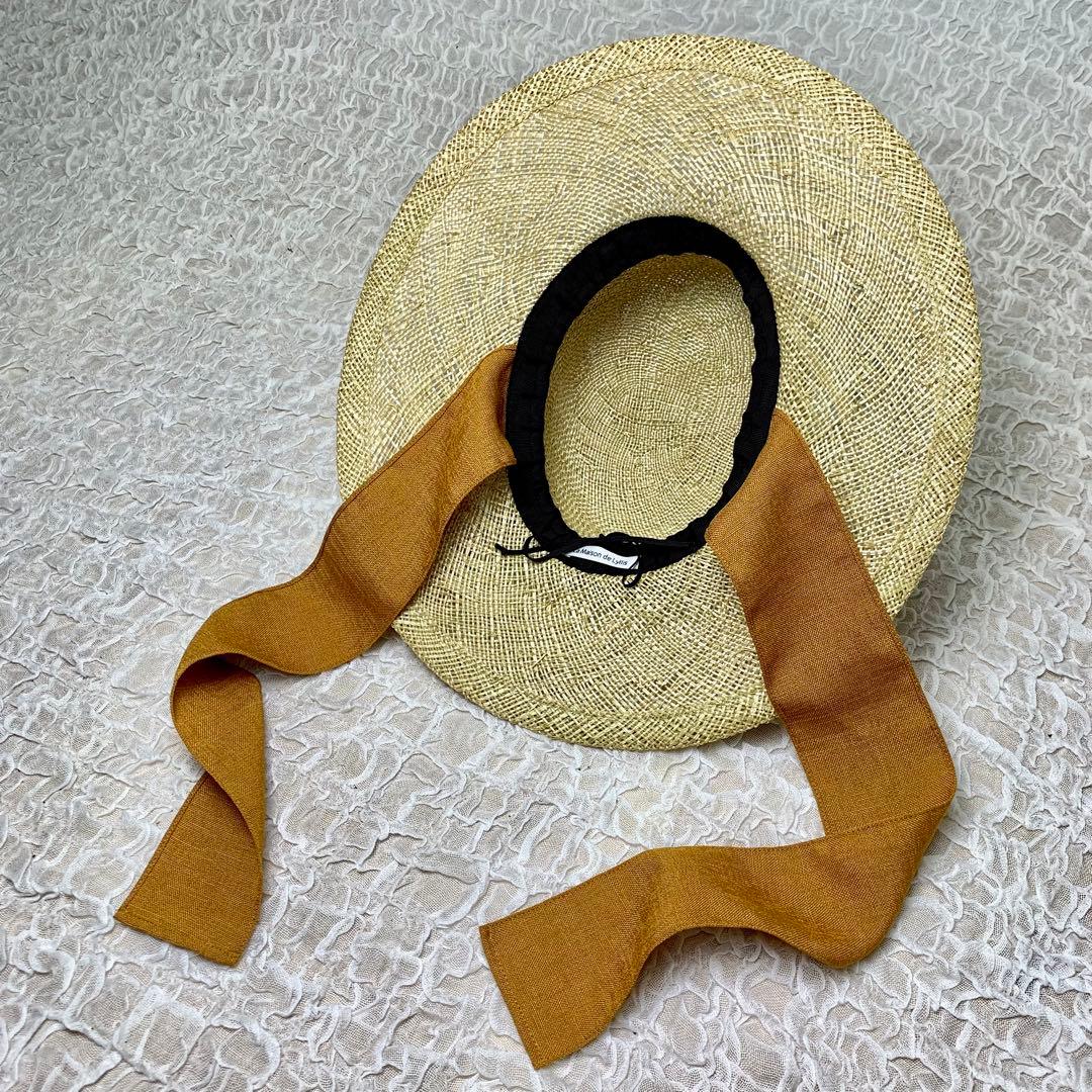 La Maison de Lylis メゾンドリリス　リボン　麦わら帽子　ハット