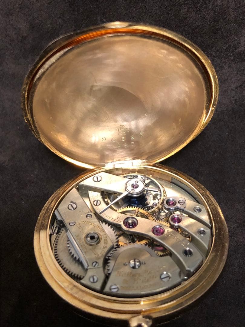 Patek Philippe パテックフィリップ 懐中時計 チェーン付き 18金