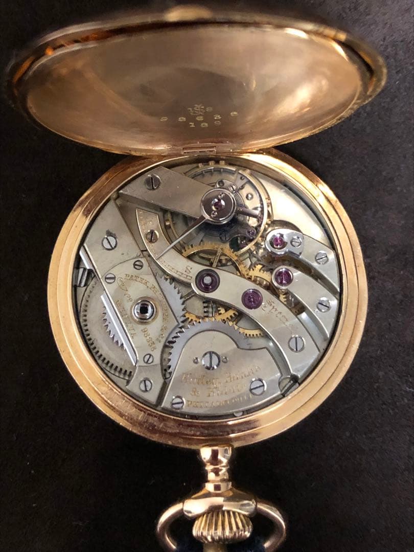 Patek Philippe パテックフィリップ 懐中時計 チェーン付き 18金