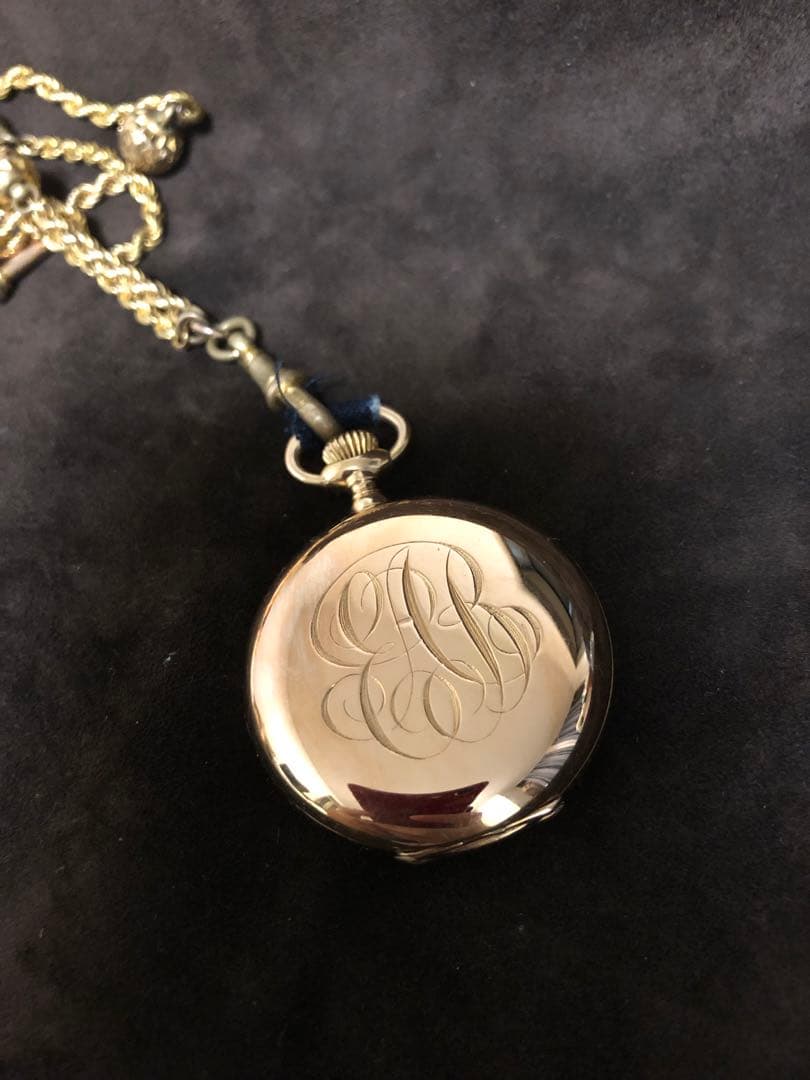 Patek Philippe パテックフィリップ 懐中時計 チェーン付き 18金