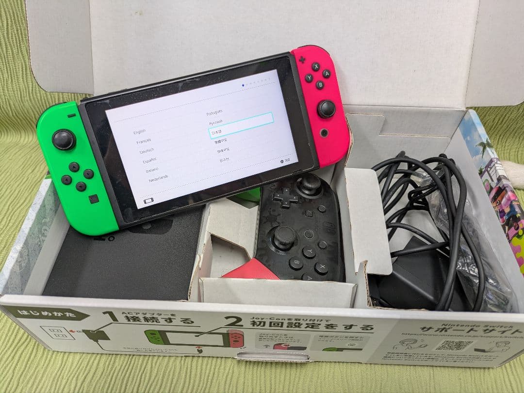 Nintendo Switch Splatoon 2 Edition＆カセット