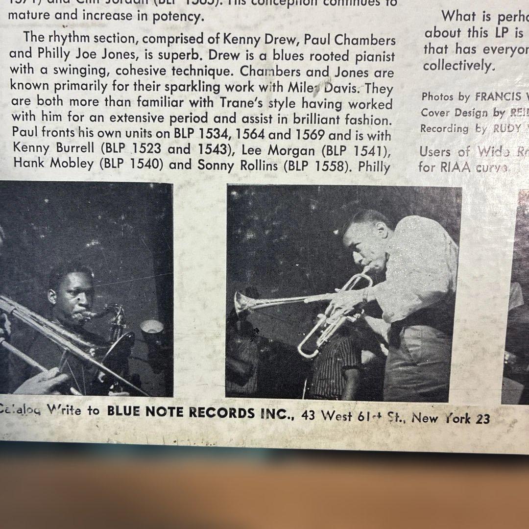 ジョンコルトレーン 名盤 レコード ブルートレイン USモノ盤