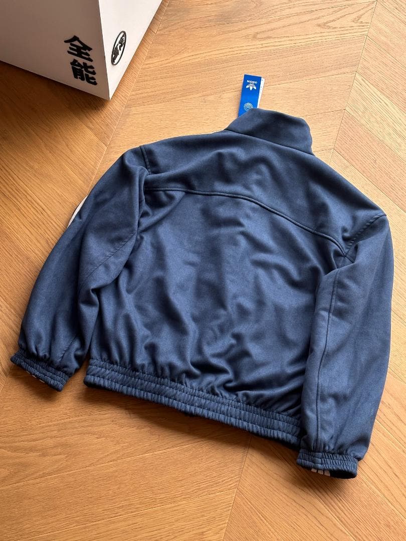 adidas ネイビー ダッフルコート サイズS