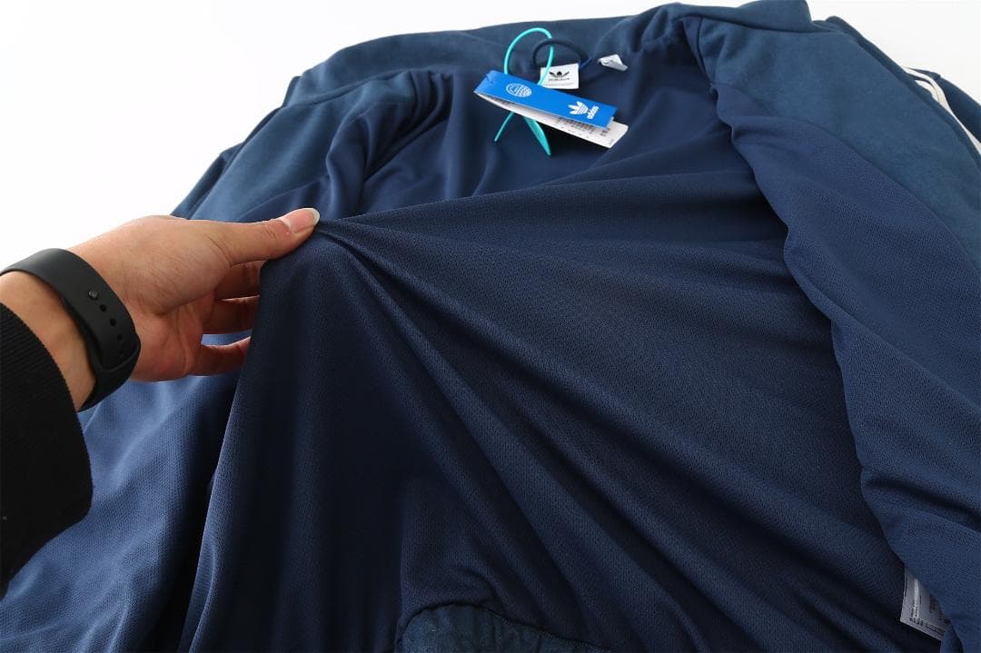 adidas ネイビー ダッフルコート サイズS