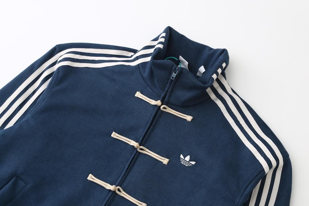 adidas ネイビー ダッフルコート サイズS