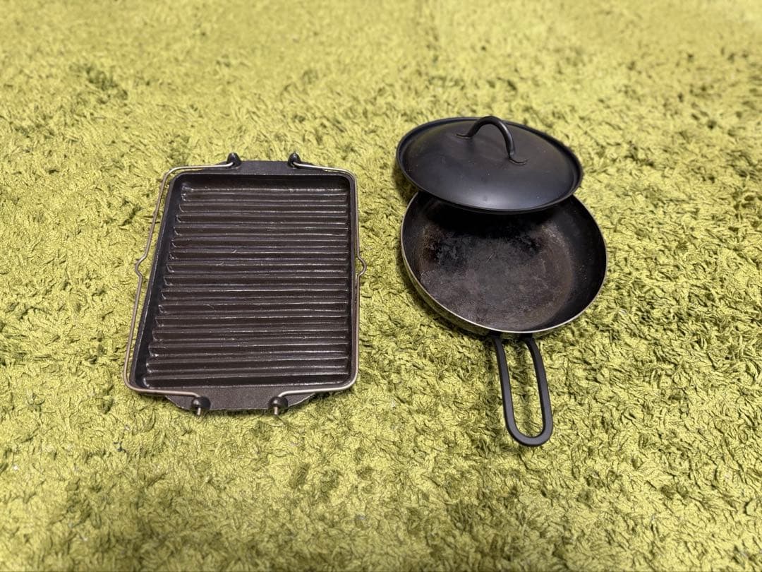 バイオライト　ストーブ、グリル、ケトルポットセット（中古）おまけ付