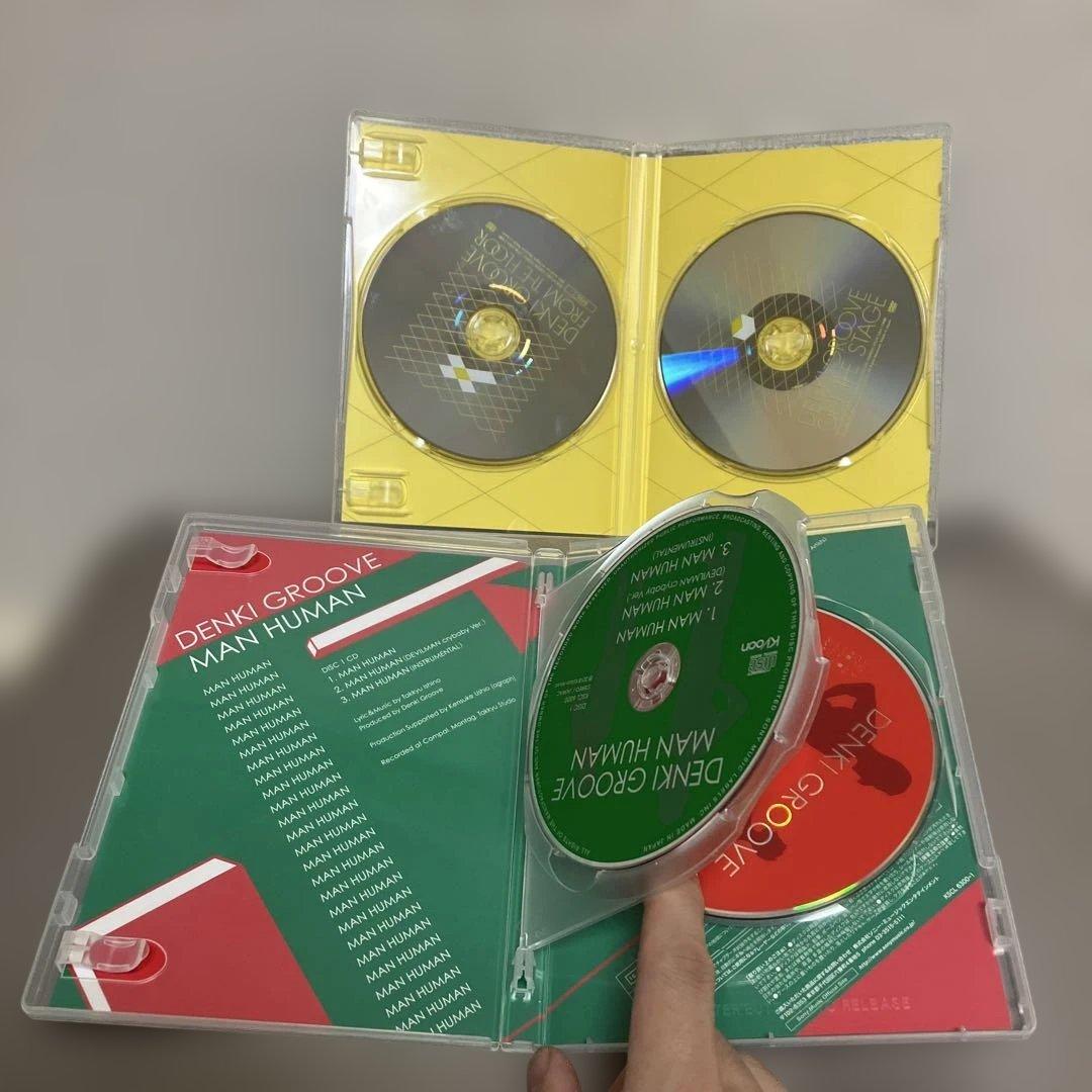 電気グルーヴ FROM THE FLOOR ON STAGE MAN HUMAN