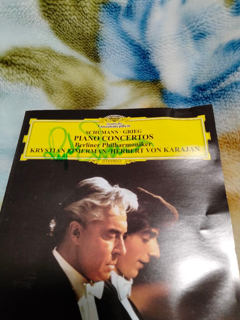 クリスティアン・ツィマーマン　 サイン入りCD