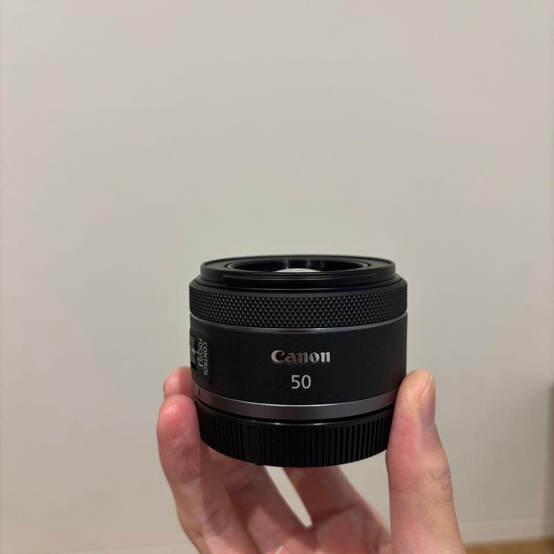 Canon RF50mm F1.8 STM 【別売りフード付】