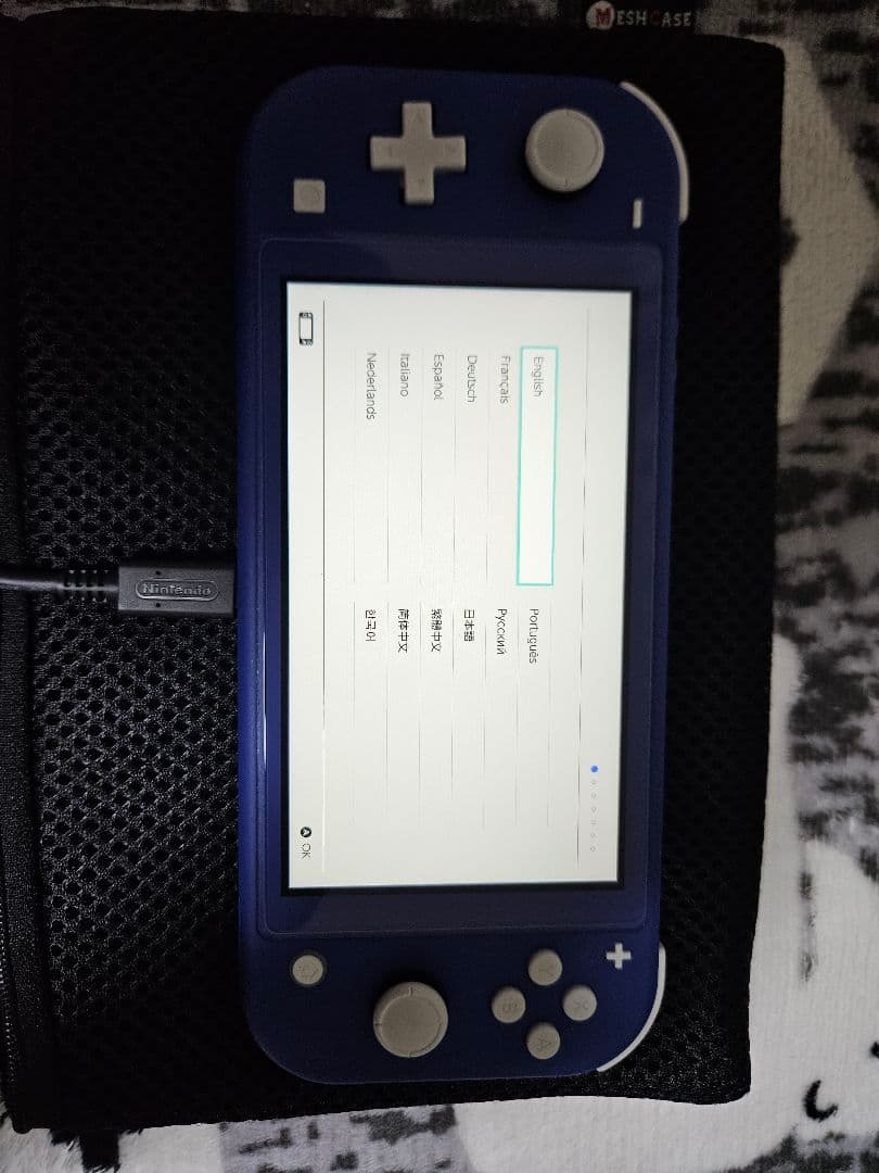 Nintendo Switch Lite ブルー 本体 充電ケーブル付き